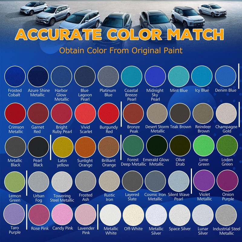 Orange Touch Up Paint for Cars,Car Paint Touch Up Pen