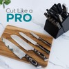 Kitchen Knife Set – 15-Pcs High-Carbon Steel Knife Set with