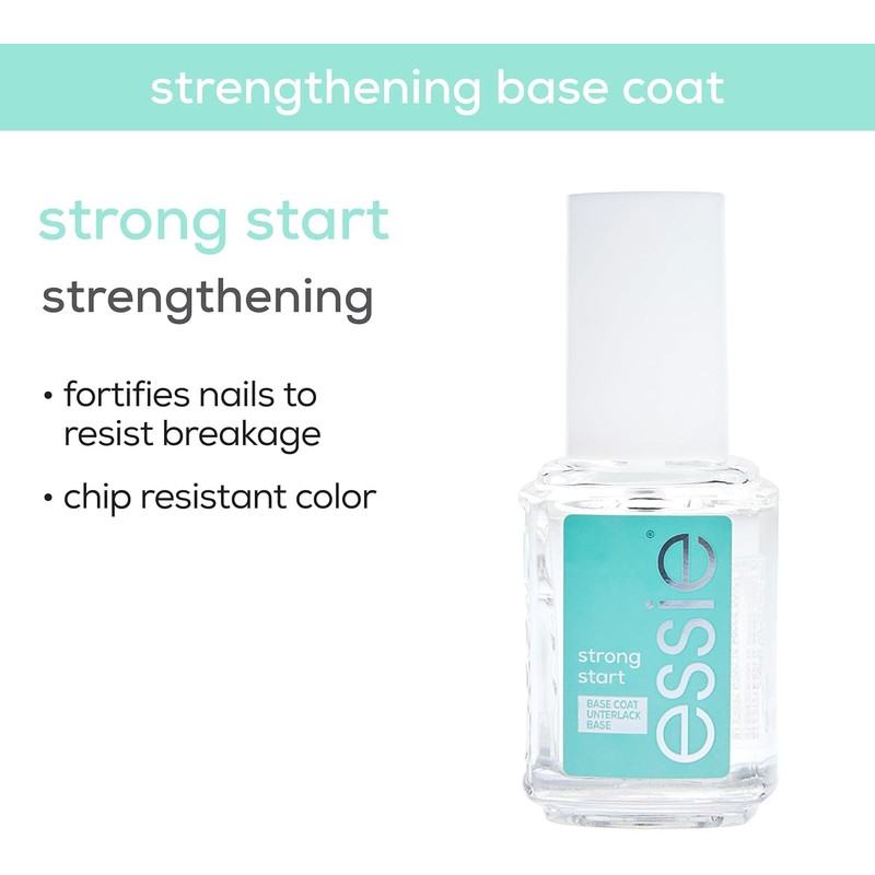 essie Strong Start Nail Strengthening Base Coat, 0.46 Ounce