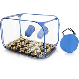 Portable Collapsible Mushroom Grow Box, Mushroom Grow Still Air Box, Pop Up Mushroom Cultivation Tent, Grow Bag Mushroom Tent Propagation Station