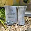 Grave Vase for Grave - Forever in the Heart -