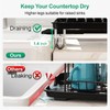 GSlife Dish Drying Rack with Drainboard - Rust-Resistant Dish Racks