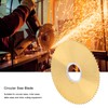 Circular Saw Blade 72 Teeth Ti Plated High Speed Steel