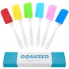 CoguZed 6 Piece Mini Silicone Spatula Set, Small Rubber Spatulas