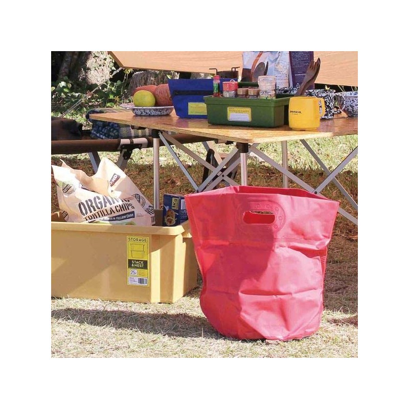 Tarp Bag Round Medium Black