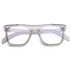 Gleyemor Blue Light Glasses for Men Women Trendy Square Frame