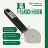 CHEFKOCH Premium Pizza Cutter - Perfect for Pizza, Tarte Flambée