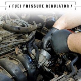 Motoforti Fuel Injection Pressure Regulator, for Honda CBR600F4i 2002-2006, Metal, Silver Tone