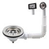 Talea 304 Stainless Steel 5.5 cm Long Screw Kitchen Sink