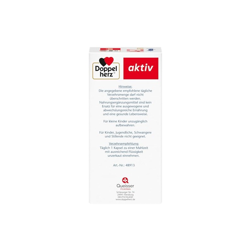Doppelherz A-Z + Omega-3 Extra - 20 Vitamins, Minerals &
