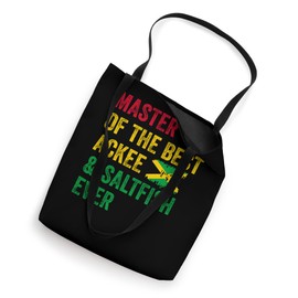 Jamaican Souvenirs Ackee & Saltfish Food Jamaica Flag Tote Bag