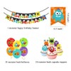 Monster Party Decorations - Monster Birthday Balloons Happy Birthday Banner