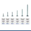 LMS Data Phillips Flat Head Wood Screws - 150 Pieces