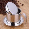 Vietnamese Coffee Drip Filter Maker with Universal Cup Stainless Steel