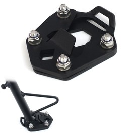 REARACE Motorcycle Kickstand Enlarger Compatible with Royal Enfield Himalayan 2020-2023, Foot Side Stand Enlarger Kickstand Extension