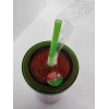 Elf Christmas Travel Cup Smiling My Favorite Red Green Straw
