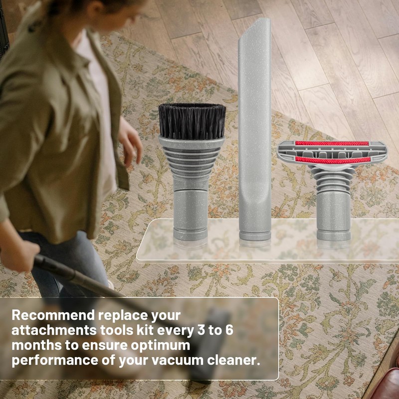 DC07 907363-01 Vacuum Attachment Crevice Upholstery Dusting Brush Tools Replacement