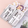 Life Goods Portable Cute Animal Character Nail Care Nail Clipper Set