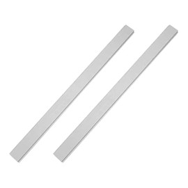Xcalibur Tooling 100mm Aluminium-Legierung T-Track Slot Gehrung Non-Porous, T-Bar Rail Slide Slab für Tischsäge Router Tabelle Holzbearbeitung Werkzeug ohne Löcher - Packung mit 2