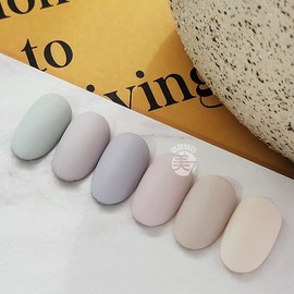 Kiss New York Mongle Gray Tone Pale Color Gel Nail Single Item / 키스뉴욕 몽글 그레이톤 페일컬러 젤네일 단품