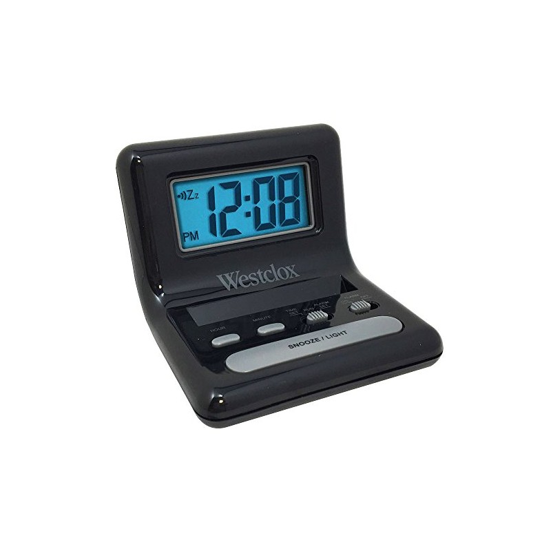 Clock Travel Alarm 0.8" by WESTCLOX MfrPartNo 47538A