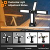 13200mAh Rechargeable Solar Work Light with Folding Stand and Carrying