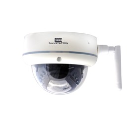 SecuSTATION SC-NE31 Security Camera Dome Japanese Manufacturer LED Flashing No SD Card