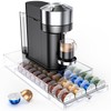 Coffee Pods Acrylic Holder PETG Drawer Compatible with Nespresso Vertuo