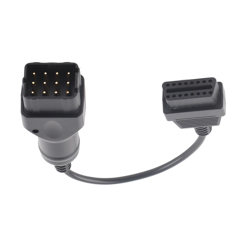 12 Pin to 16 Pin OBD2 Connector Cable OBDII Adapter
