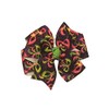 Mardi Gras Masks Pinwheel Hair Bow