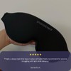 snoozzzed Memory Foam 3D Sleep Mask - Fits all Sizes,