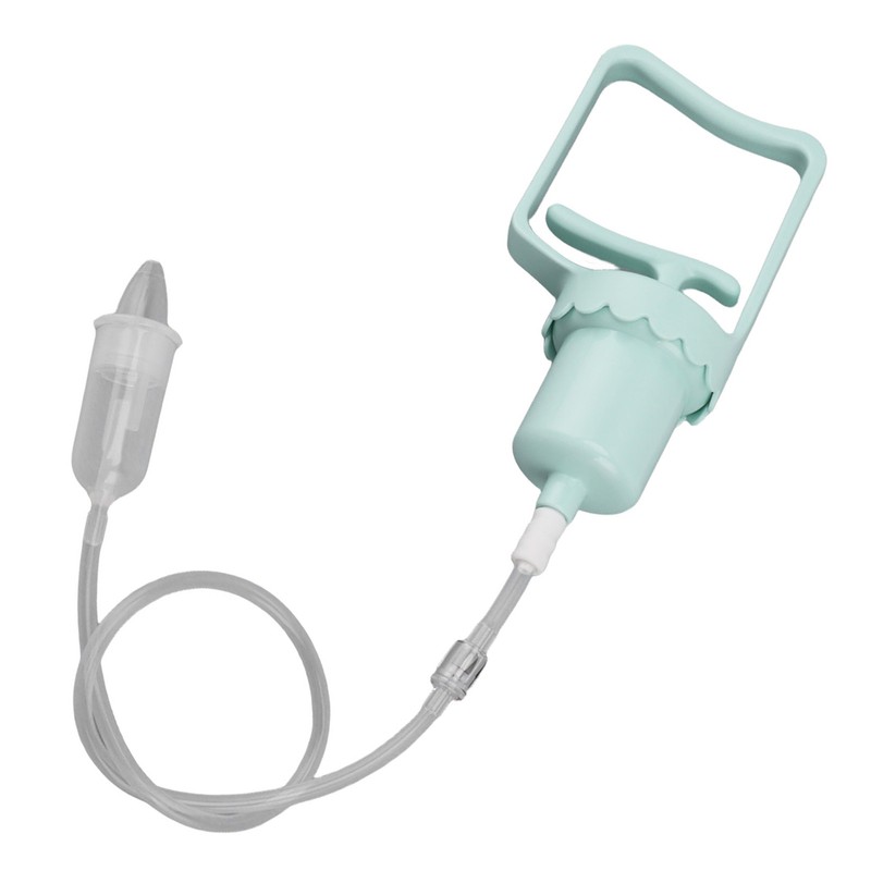 Baby Nose Aspirator Hand Puller Nose Sucker Manual Soft Silicone