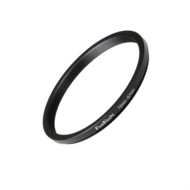 Fotodiox Metal Step Down Ring, Anodized Black Metal 72mm-67mm, 72-67 mm