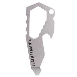 LEATHERMAN 832121 BY THE NUMBER POCKET TRAVEL TOOL #6 MULTI STAINLESS KEYCHAIN