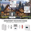 Wireless doorbell, a wireless bell, IPS X5, waterproof, 1,300 feet