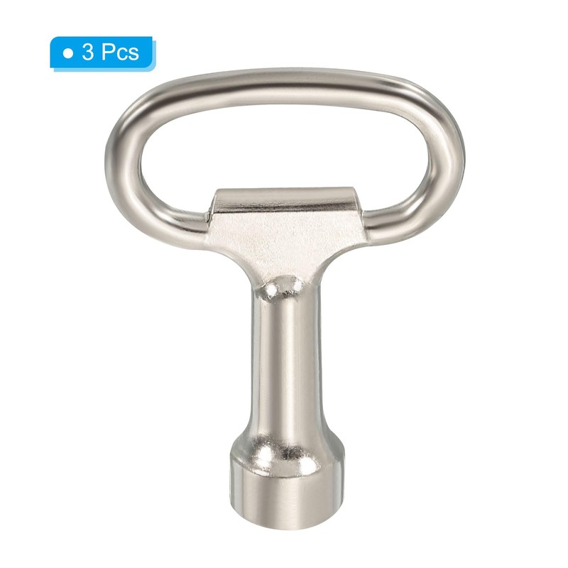 PATIKIL 12.5 x 7 mm Triangle Socket Spanner, 3 Pack,