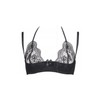axami Women's Halter Neck Lifting Bra, black