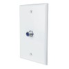 Skywalker Wall Plate w/single 3.0ghz F-81 (White)