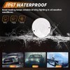 MOTRUM Tail Light Lens Compatible with Chevy Impala 1964, [DOT]