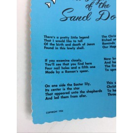 The Legend of the Sand Dollar, 1954 Dexter Press Wavy Edge - NEW