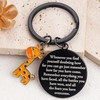 Giraffe Keychain Gifts for Women – Inspirational Motivational Keyring Animal