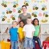 50 Pcs Bee Cutouts for Bulletin Boards Decorations Spring Elementary