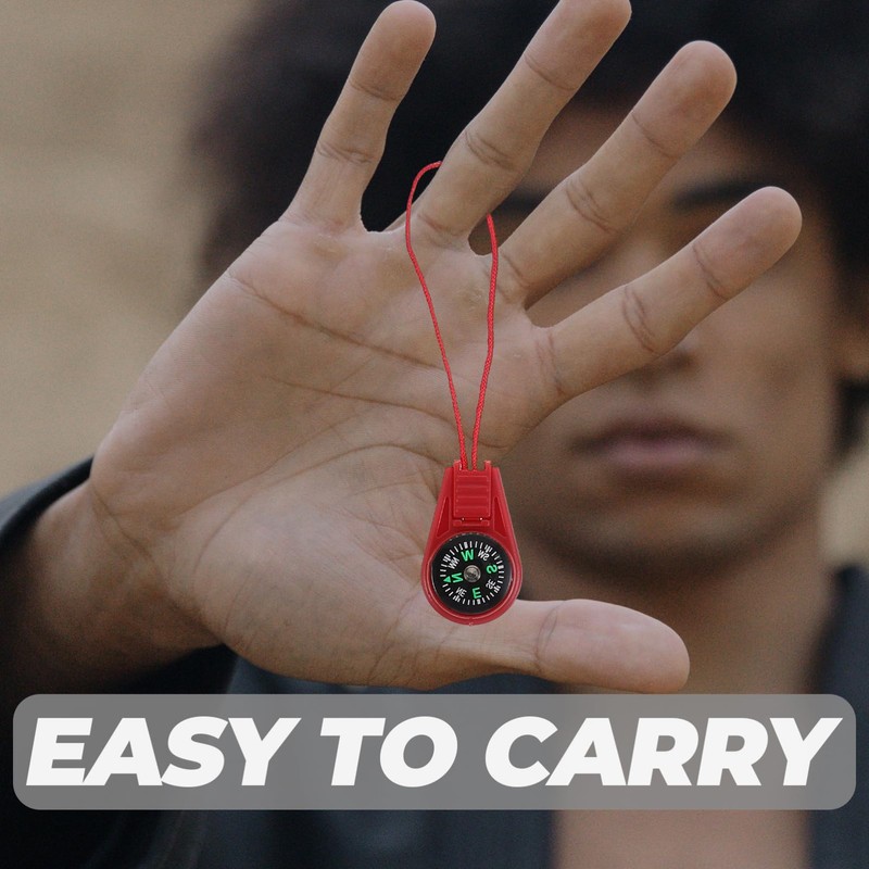 KOMBIUDA Lightweight Portable Pocket Compass Mini Compass for Outdoor Activities