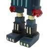 Blue Retro Robot Classic Anti Aging Robot Figurine Elaborately Crafted
