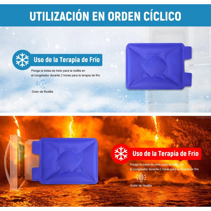 Compresa Fria Rodilla Compresas De Gel Frío Calor Para Dolor