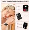 Smart Watch with Bluetooth Call,Women SmartWatch with 3 Bracelets,Waterproof Running