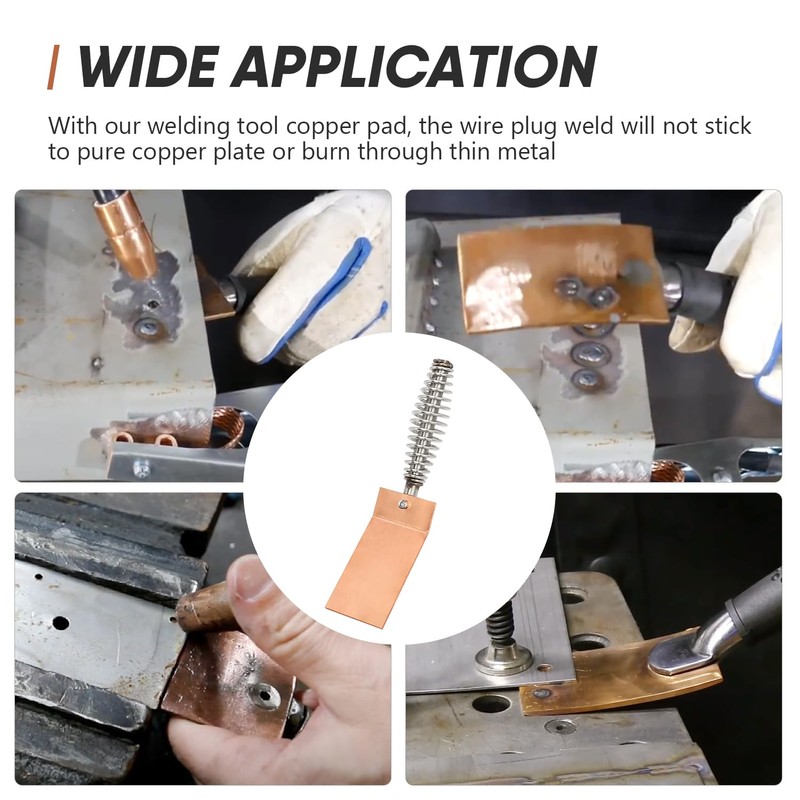 scottchen PRO Welding Spoon Copper Welding Spoon Welders Helper 3mm