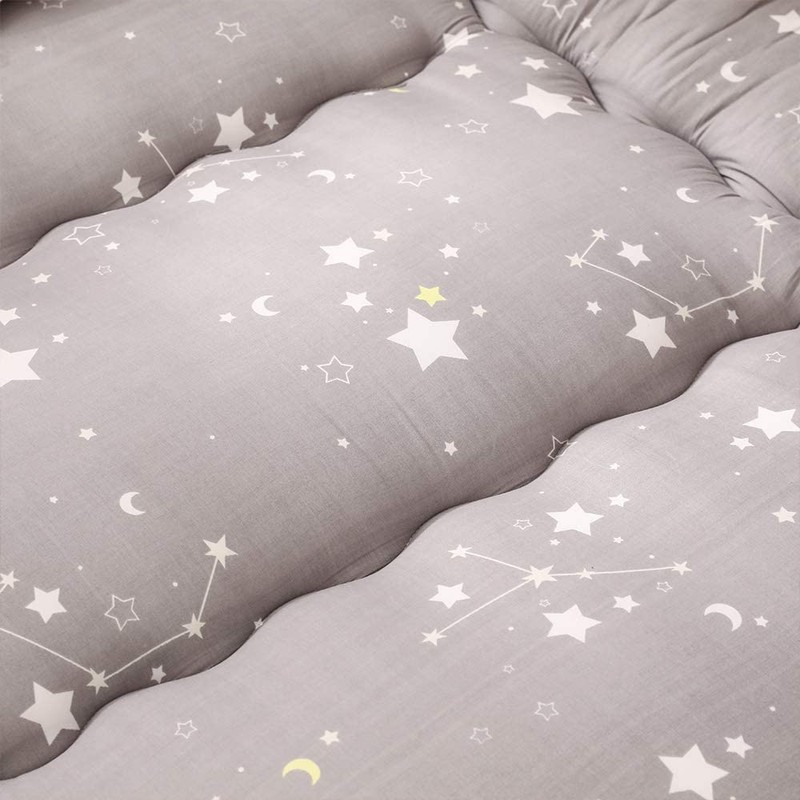 MAXYOYO Grey Constellation Japanese Floor Futon Mattress, Tatami Floor Mat