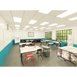 Safco Products 6605BL Steel Stool, 25", Black