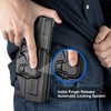 Compatible with Glock 43 Glock 43x, OWB Holster Fit G43